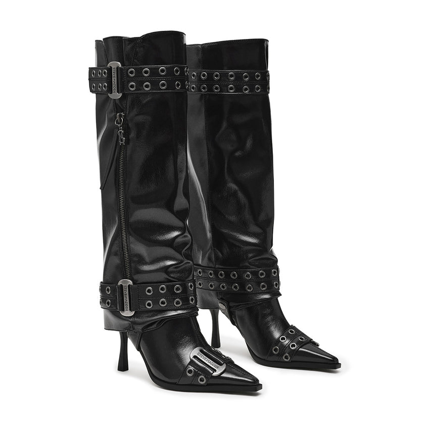 Showcaser Boot BLK CRINKLE