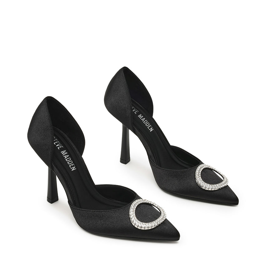 Sparkling Pump BLK SATIN - view 2