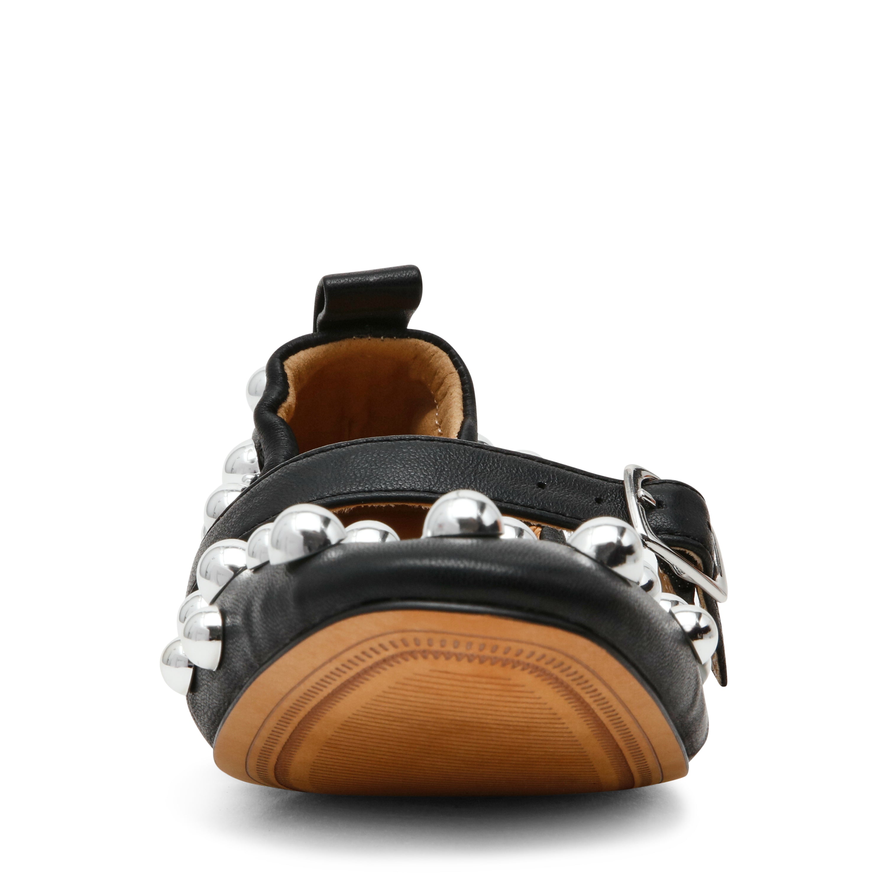 Sunrays Flat Shoe BLACK LEATHER