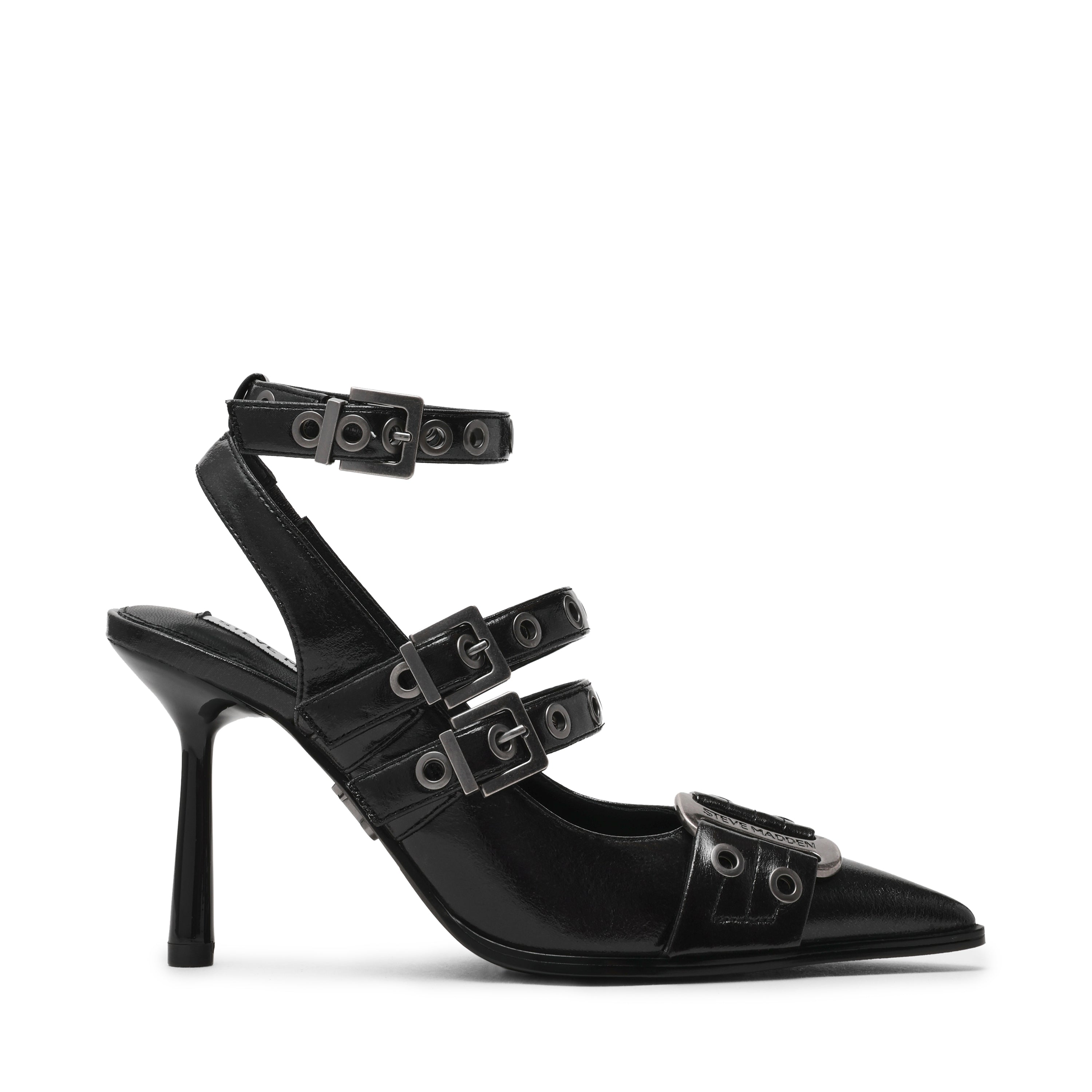 Surpass Flat Shoe BLK CRINKLE