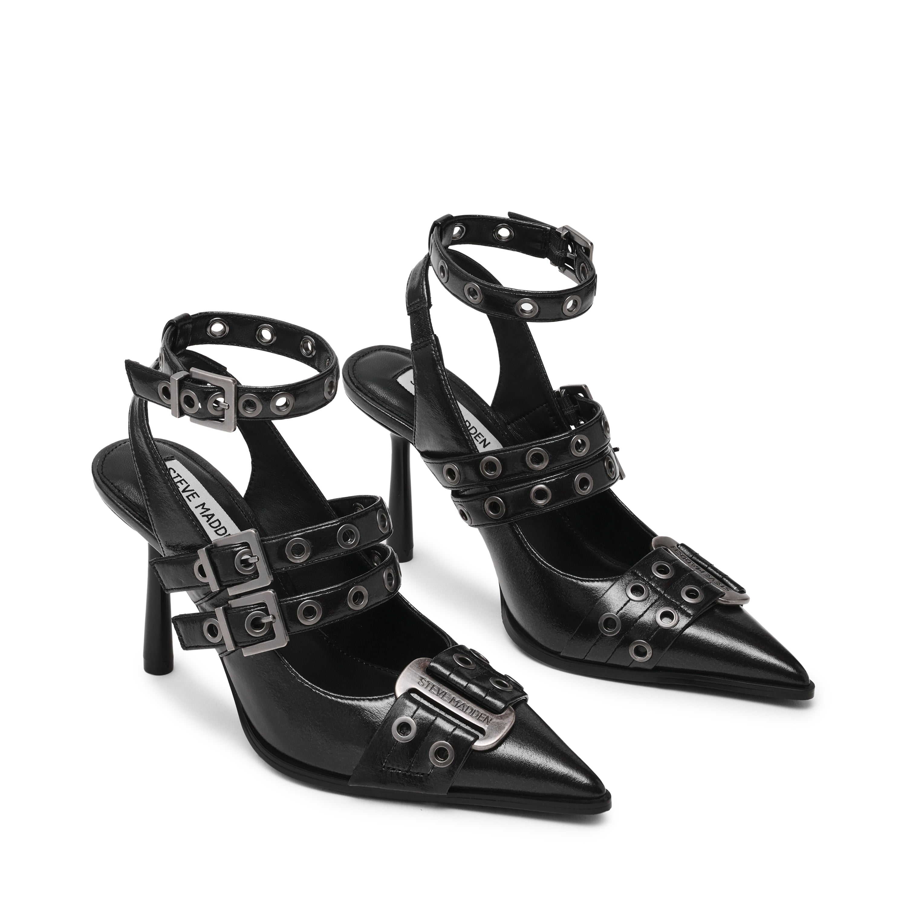 Surpass Flat Shoe BLK CRINKLE