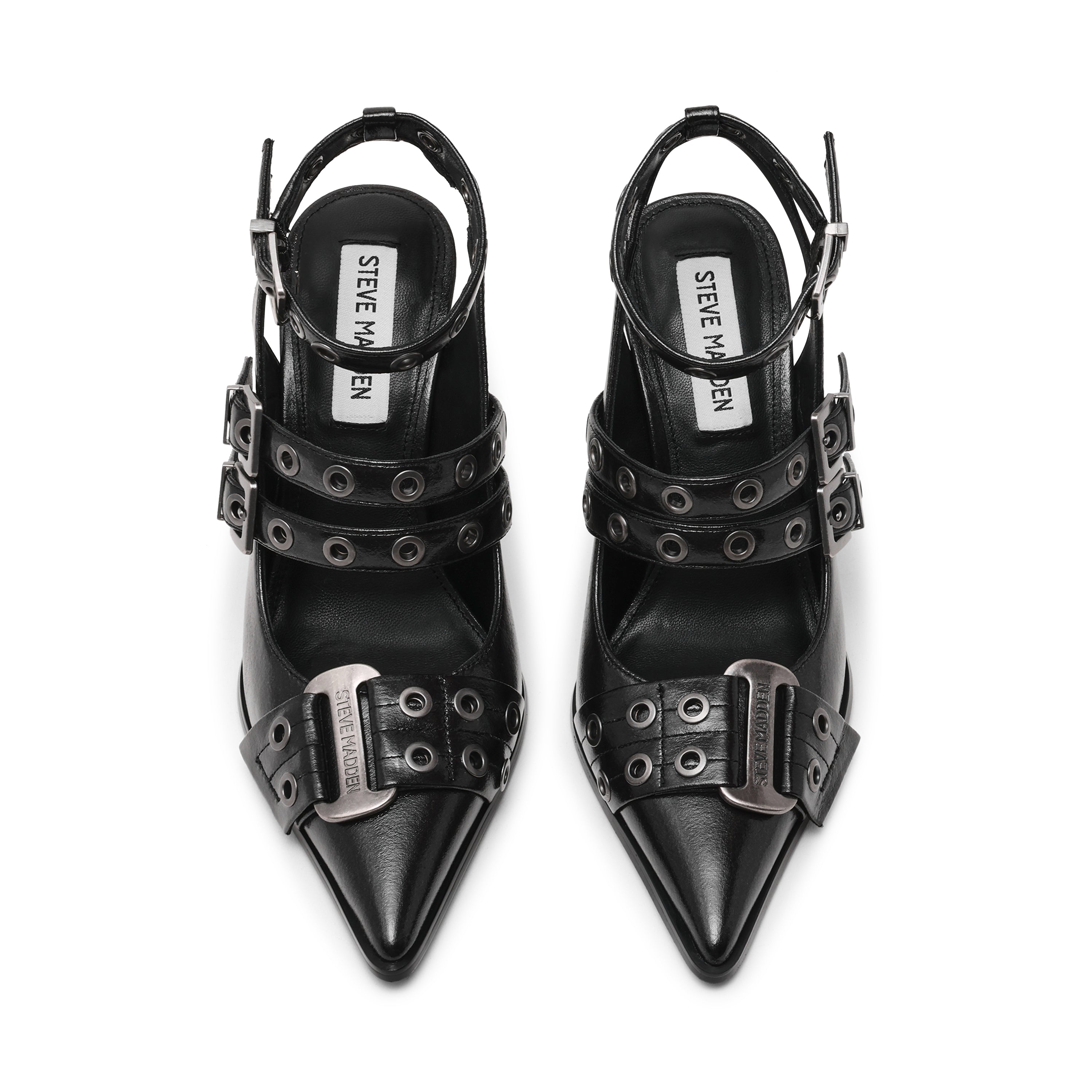 Surpass Flat Shoe BLK CRINKLE