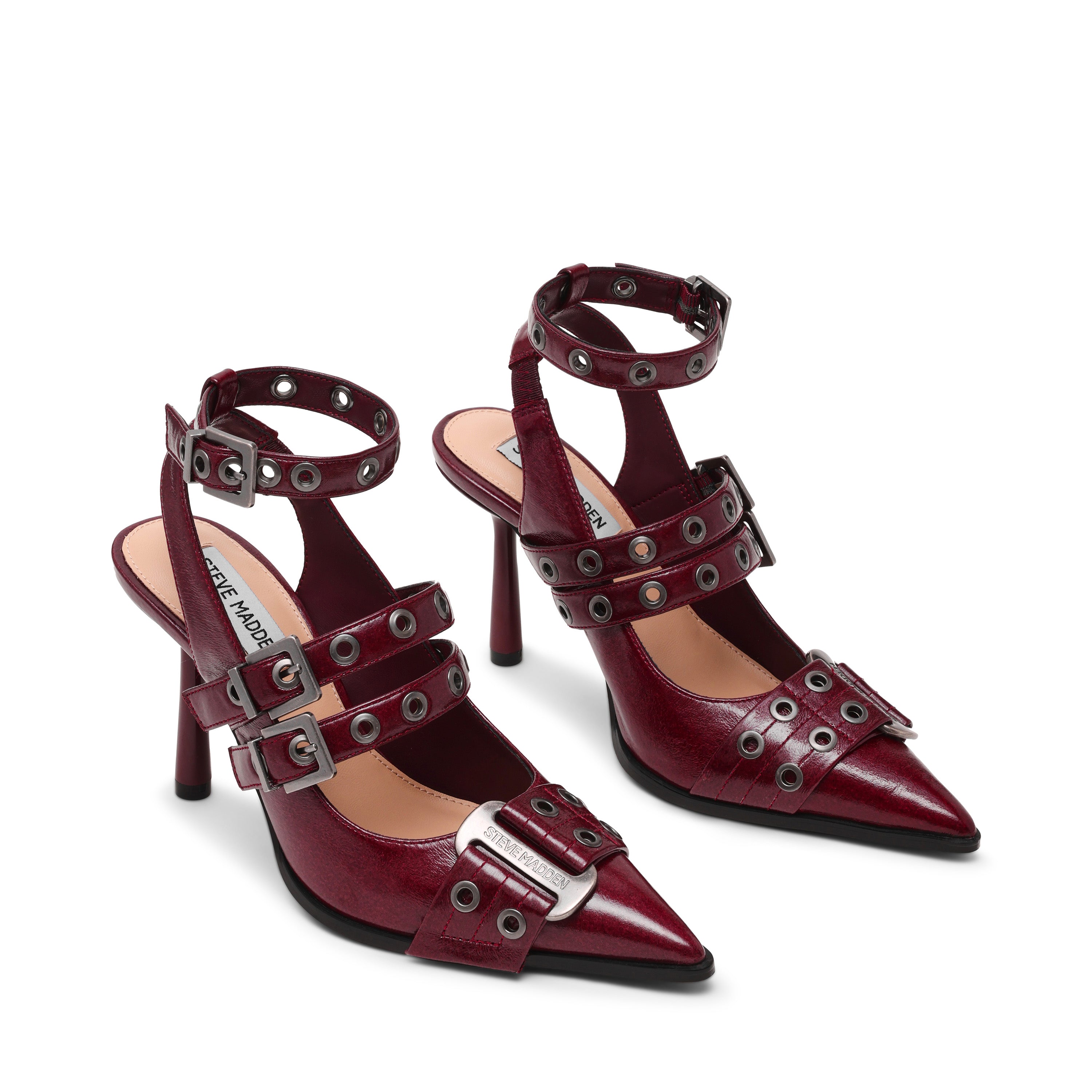 Surpass Flat Shoe DK CHERRY CRINKLE