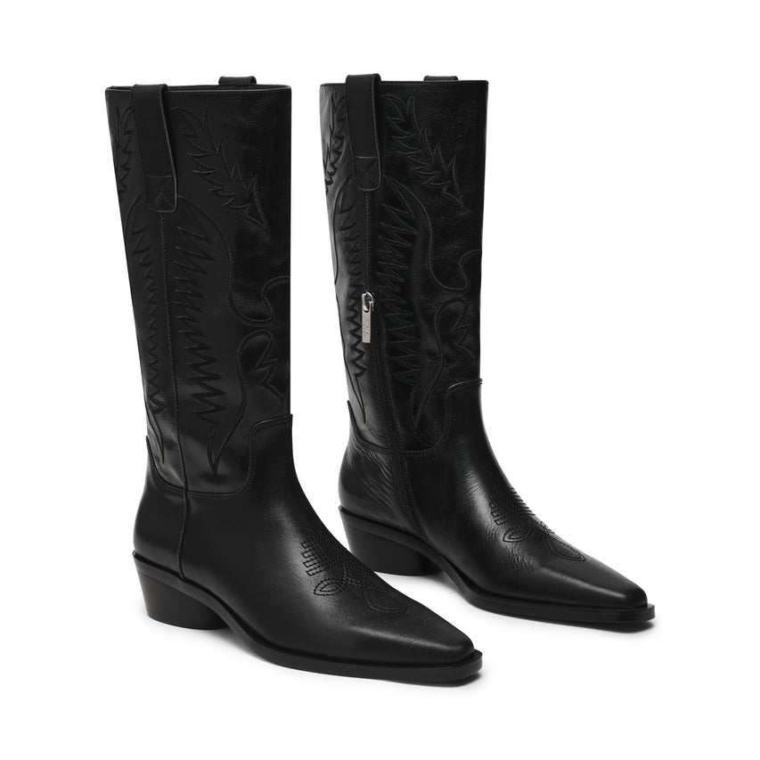 Trevi Boot BLACK LEATHER