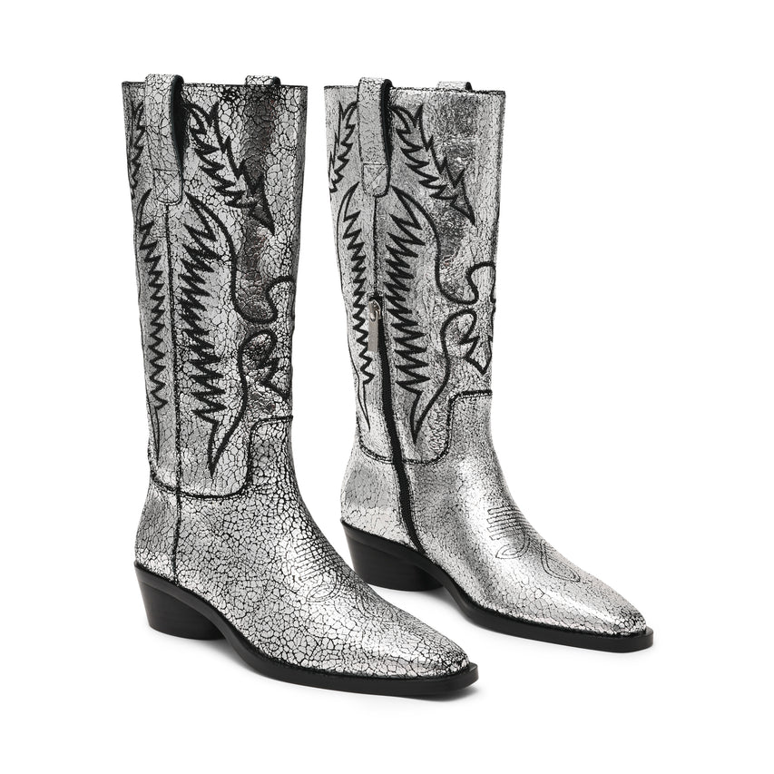 Trevi Boot SILVER LEATHER