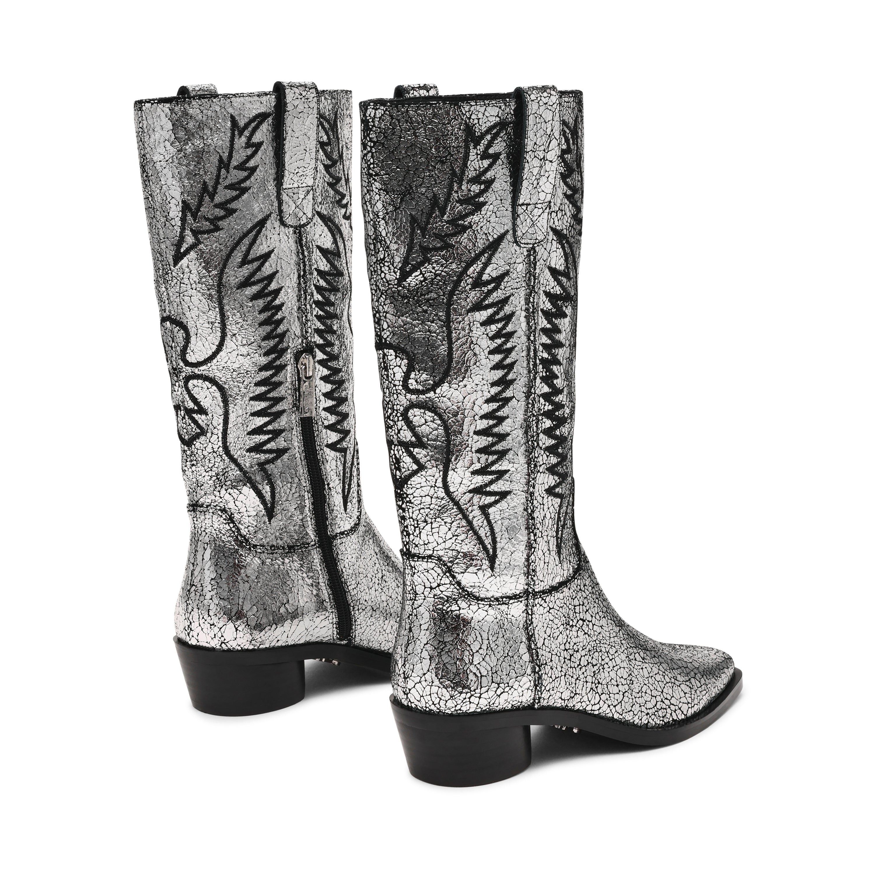 Trevi Boot SILVER LEATHER
