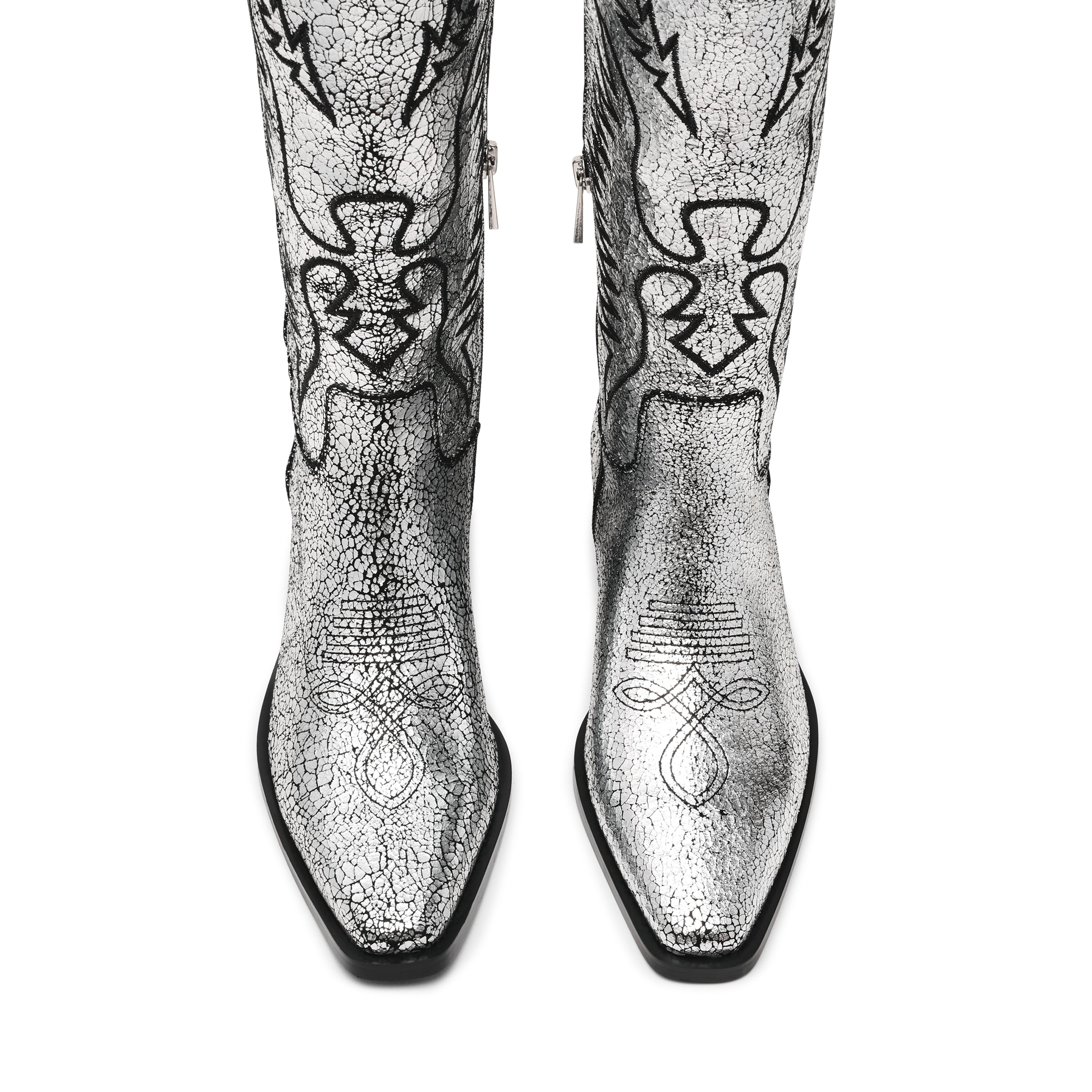 Trevi Boot SILVER LEATHER