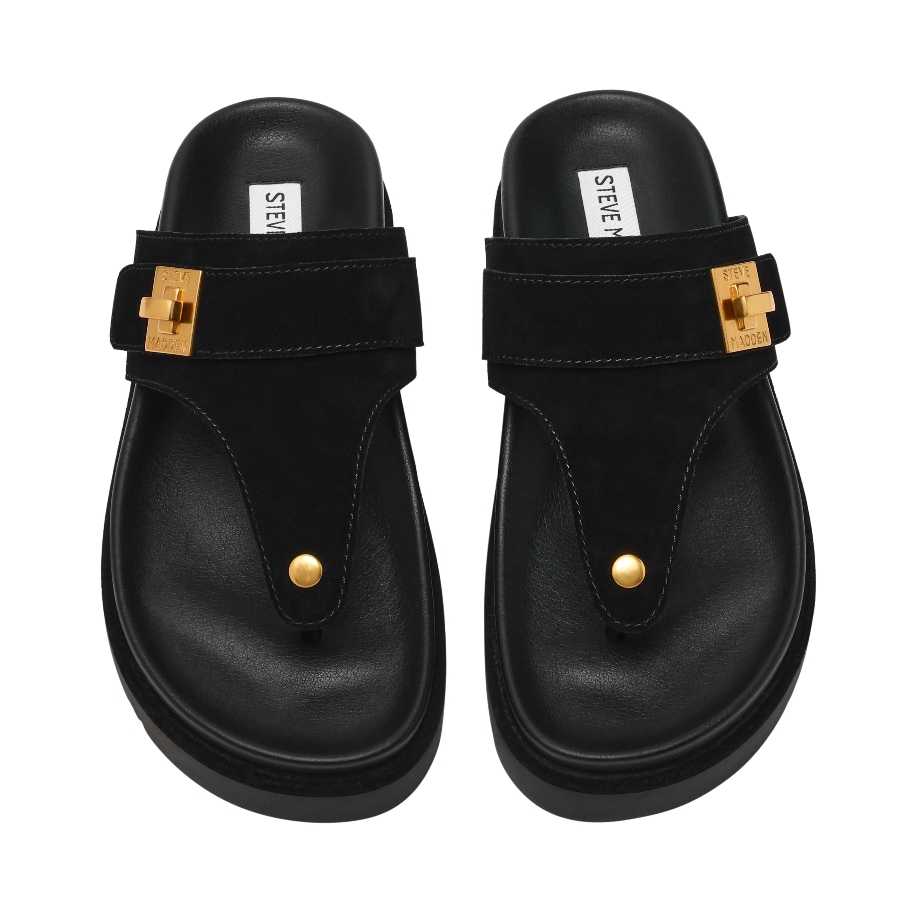 Tuned-IN Sandal BLACK SUEDE