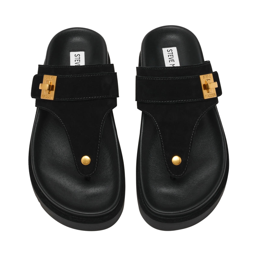 Tuned-IN Sandal BLACK SUEDE