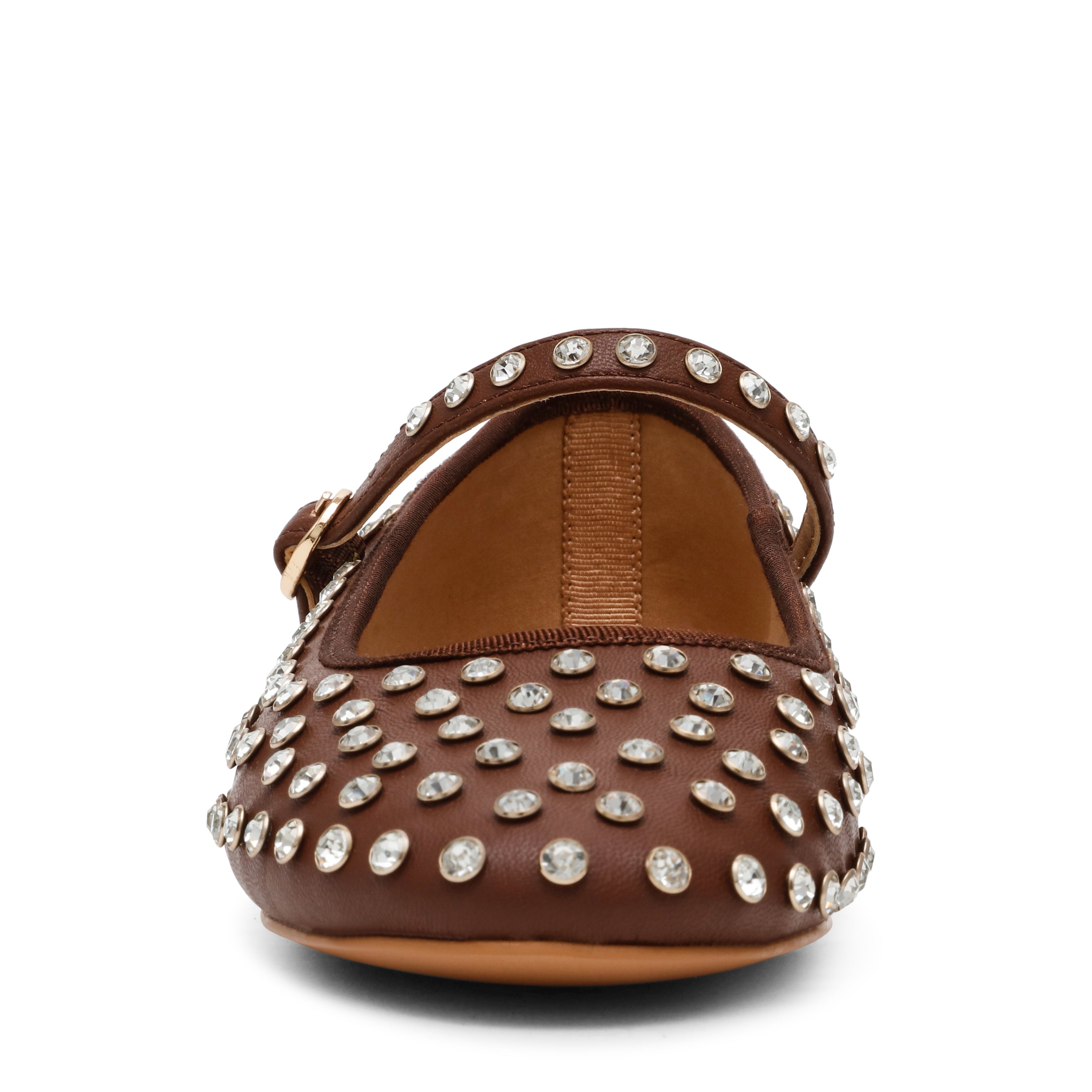 Vinetta-R Flat Shoe DK SEPIA BRN