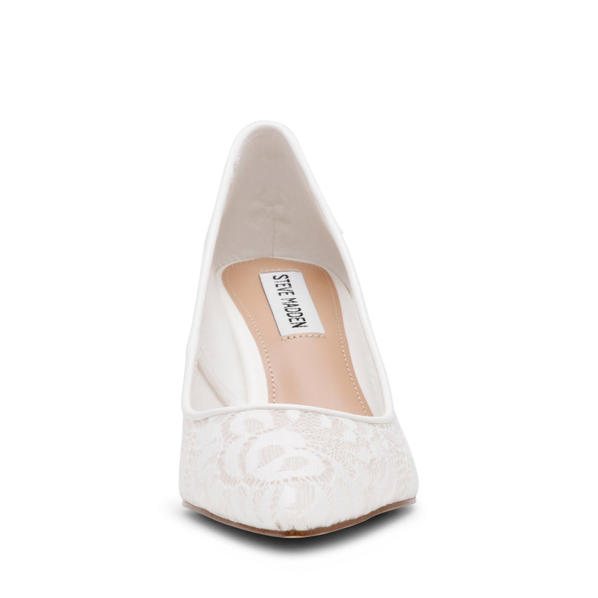 Vivion-L Pump WHITE LACE