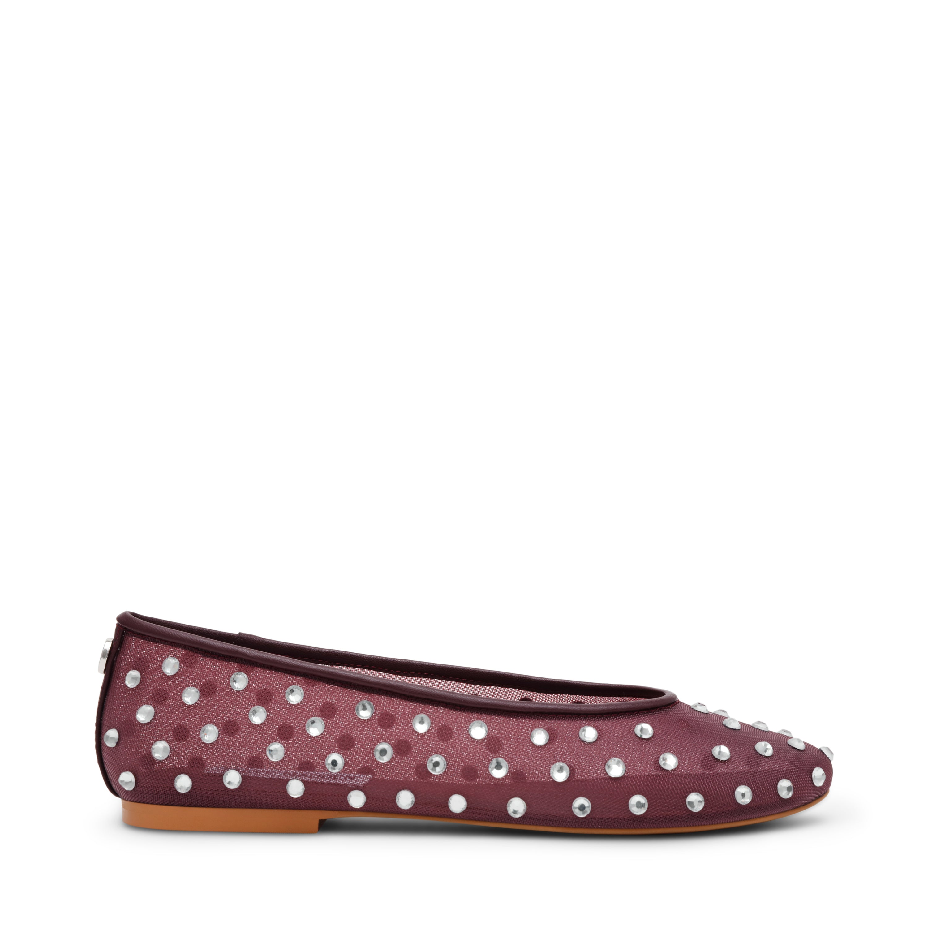 Viv Flat Shoe DK CHERRY LACQ