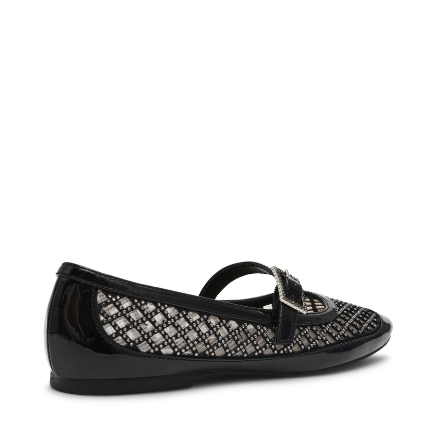 Well-Done Flat Shoe BLK PATENT
