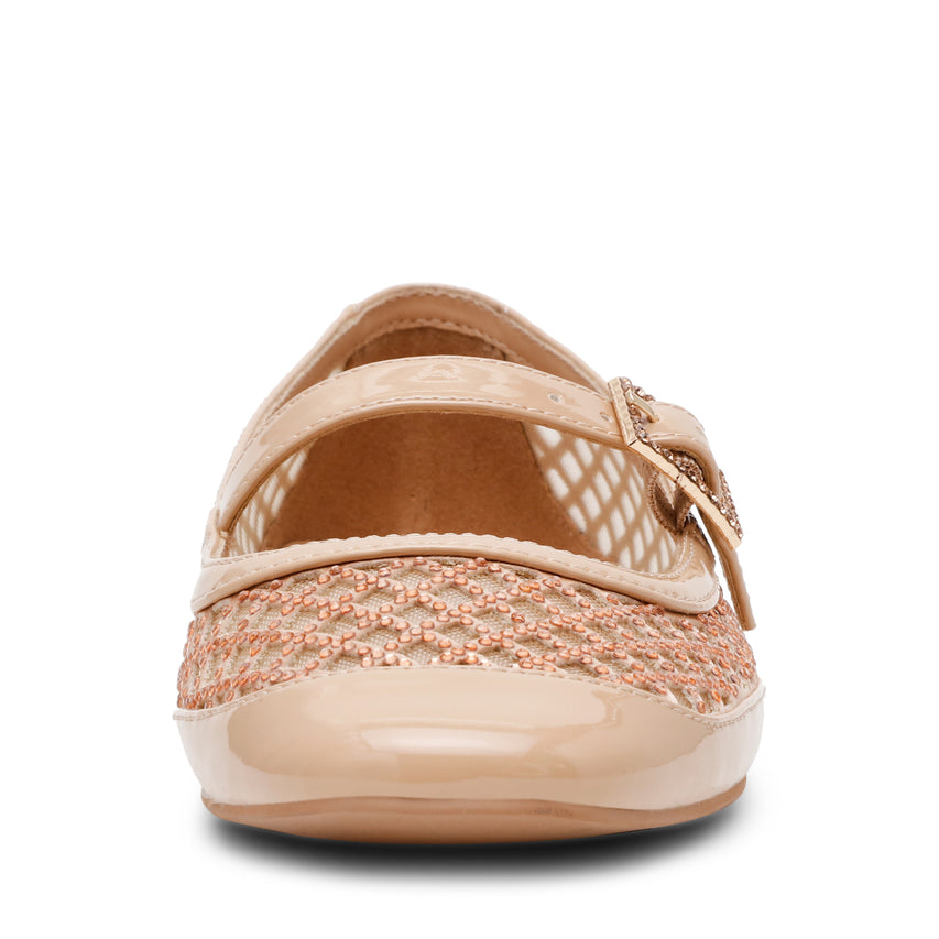 Well-Done Flat Shoe BLUSH PATENT