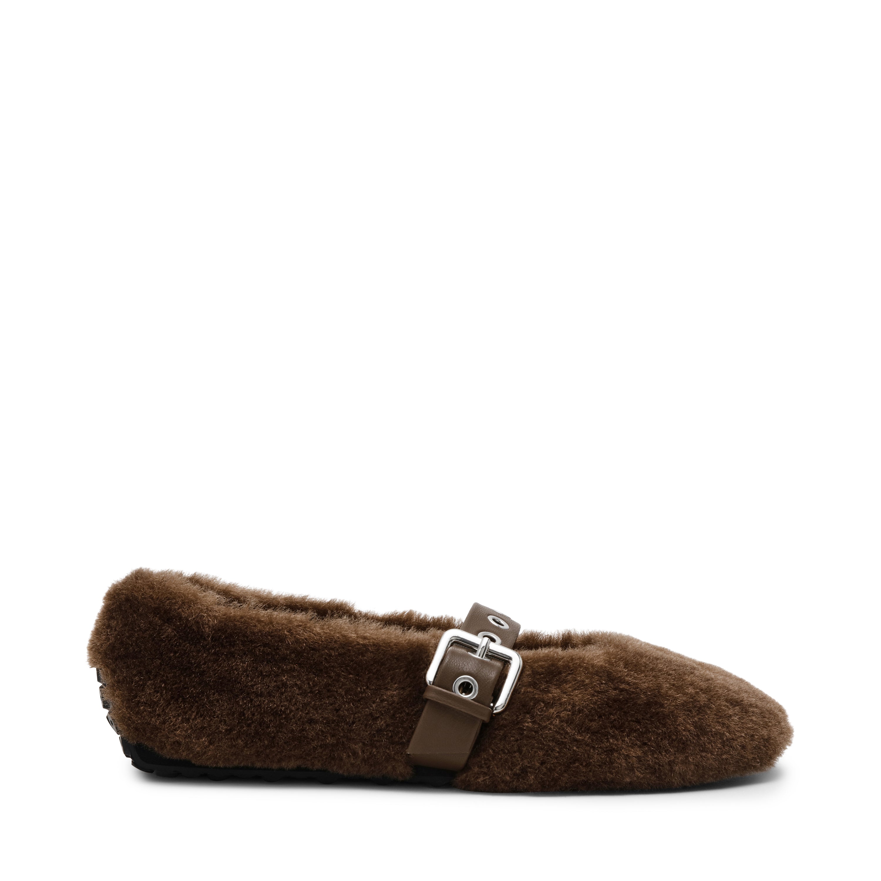 TOASTY Flat Shoe BROWN