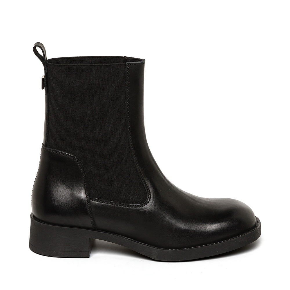 Zahrine Bootie BLACK LEATHER
