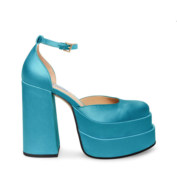 Charlize Sandal BLUE SATIN